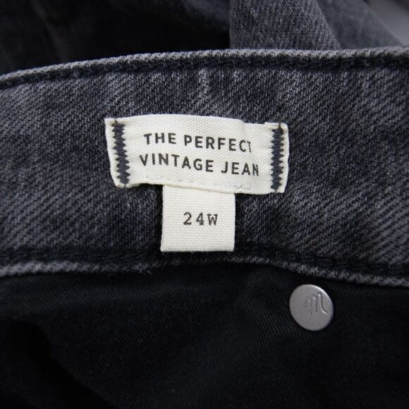 NEW Madewell‎ Plus Perfect Vintage Jean Cosner Wash: Knee-Rip, 24W - Picture 15 of 16